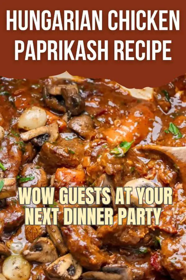 Hungarian Chicken Paprikash Recipe