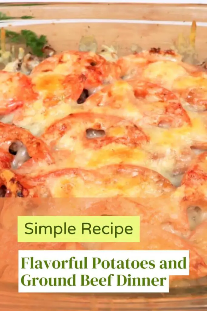 Potatoes and Ground Beef Dinner Recipe