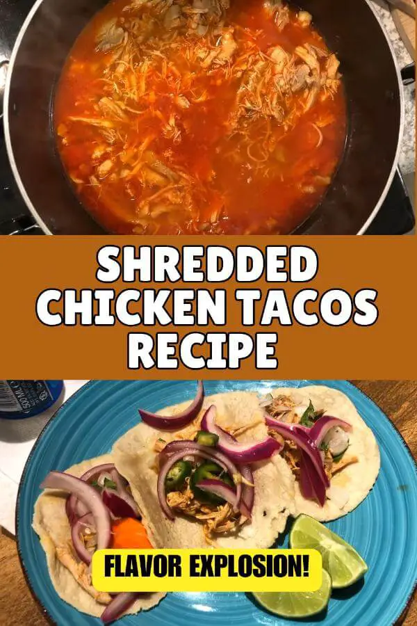 Shredded Chicken Tacos Recipe