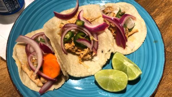 Shredded Chicken Tacos