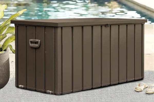 Outdoor Storage Box Organization