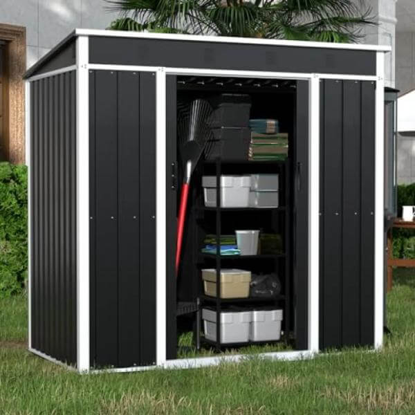 Outside Tool Shed Organization