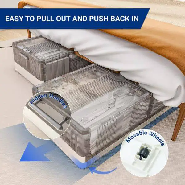Under Bed Storage With Wheels
