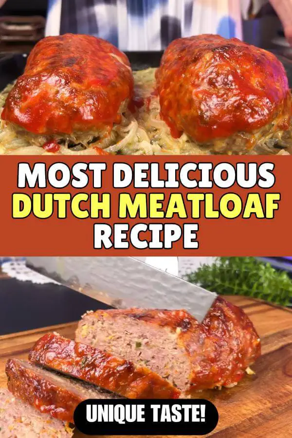 Dutch Meatloaf Recipe