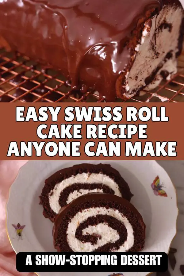 Easy Swiss Roll Cake Recipe