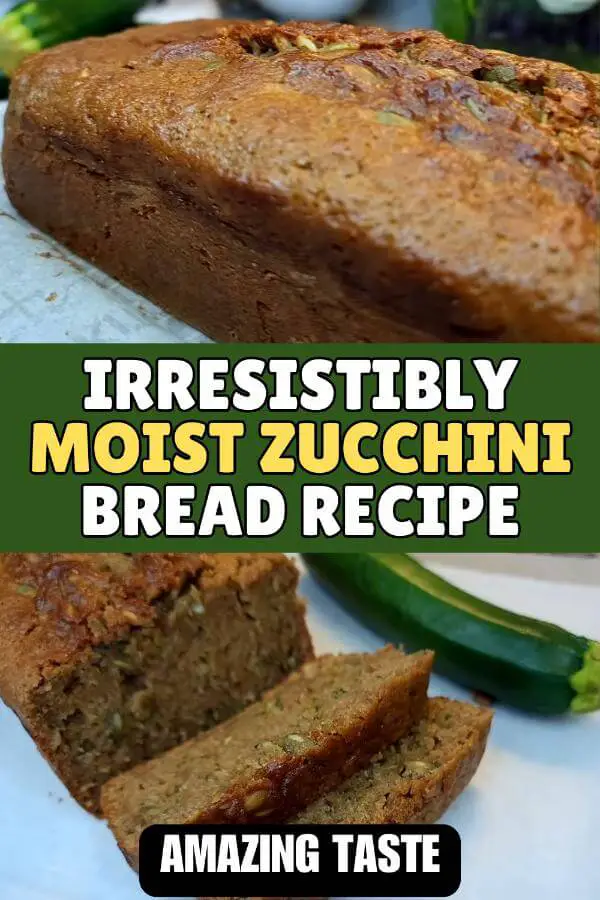 Easy Zucchini Bread Recipe Mosit