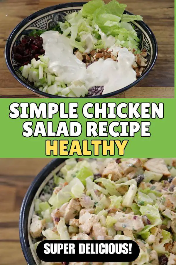 Simple Chicken Salad Recipe Healthy