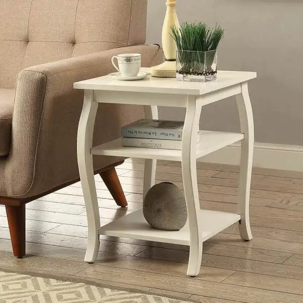 Solid Wood End Table