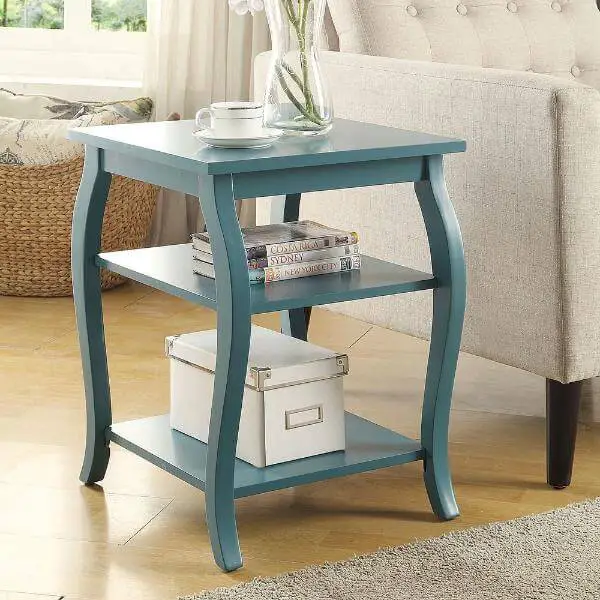 Solid Wood Square End Table