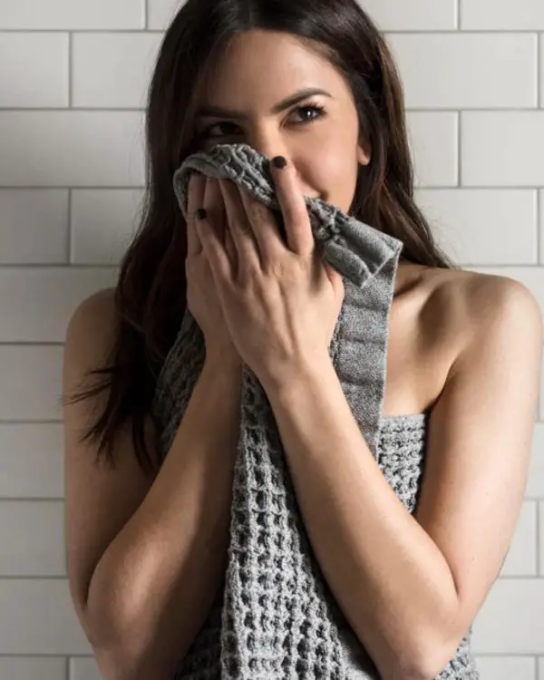 Waffle Face Towel