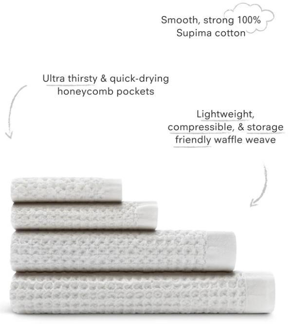 Waffle Towel Set