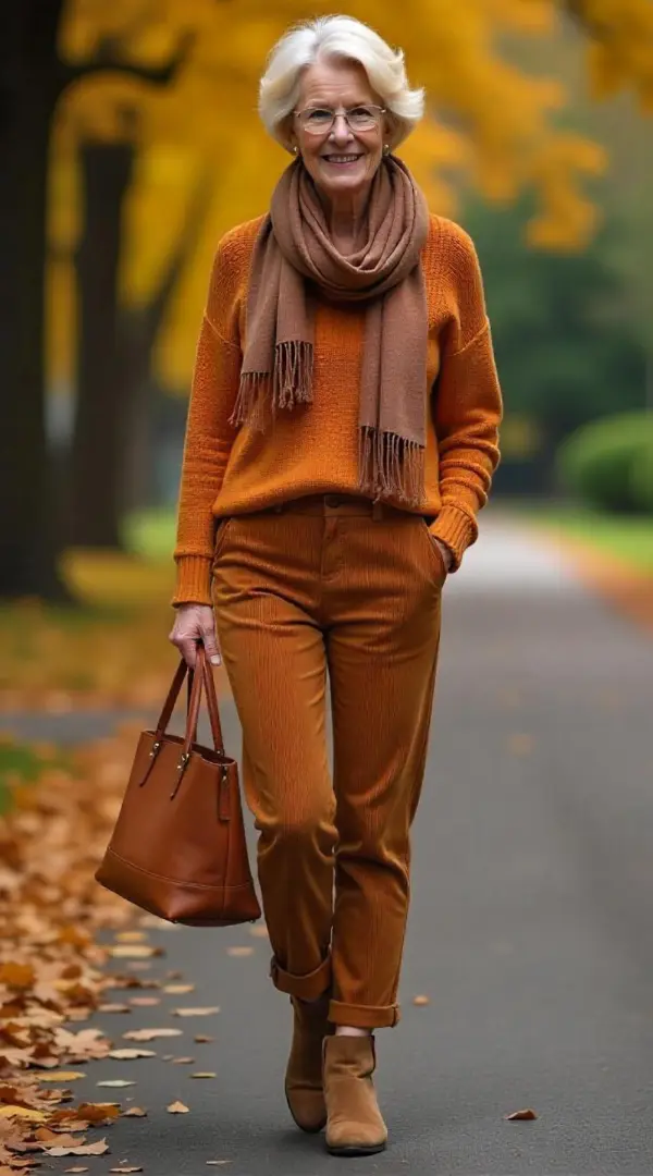 60 Year Old Woman Casual Fashion