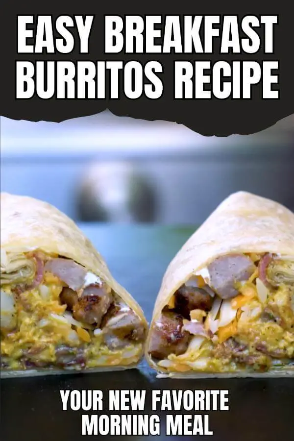 Easy Breakfast Burritos Recipe