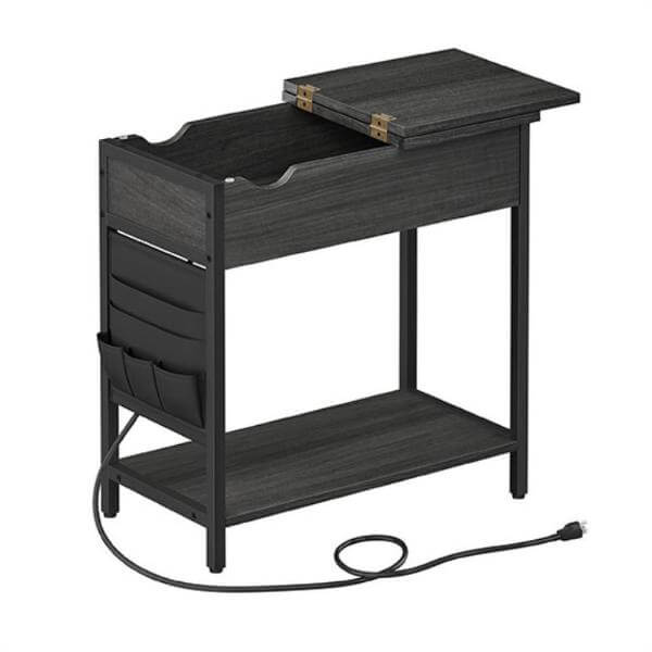 End Table With Charging Station