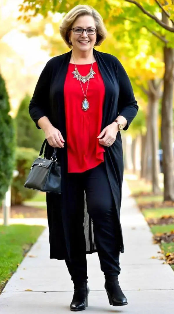 Over 60 Fall Fashion Plus Size