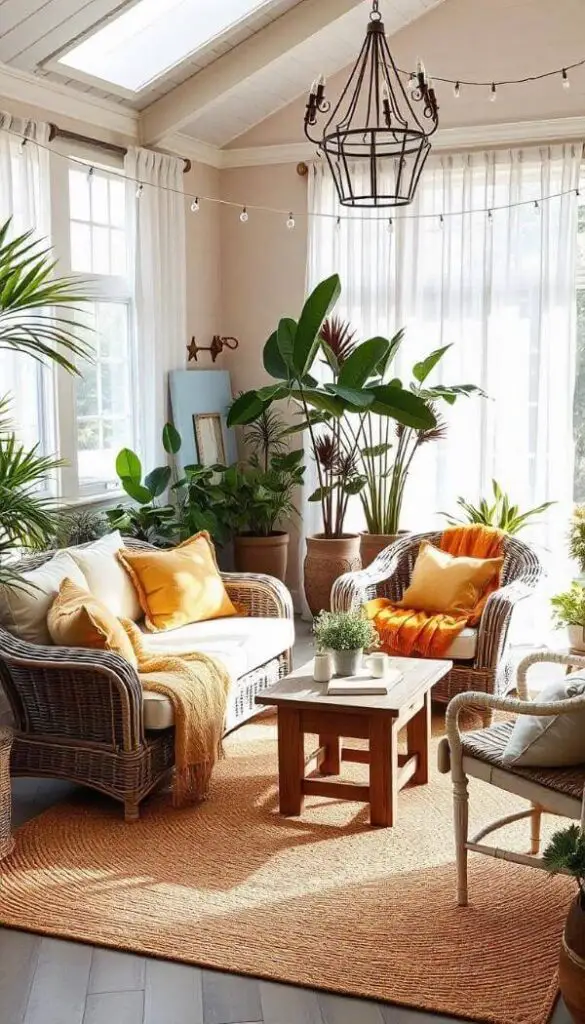 Cozy Sunroom Decorating Ideas