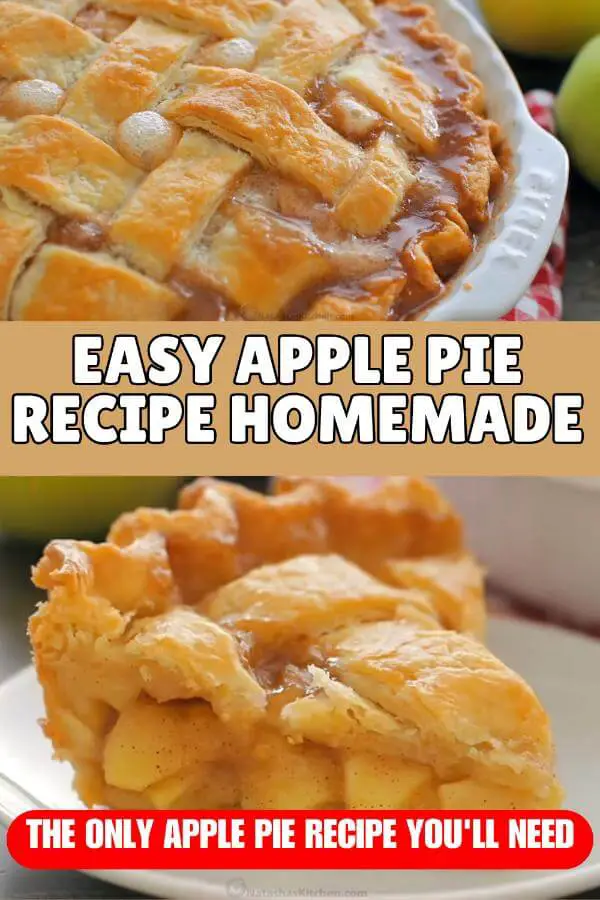 Easy Apple Pie Recipe Homemade