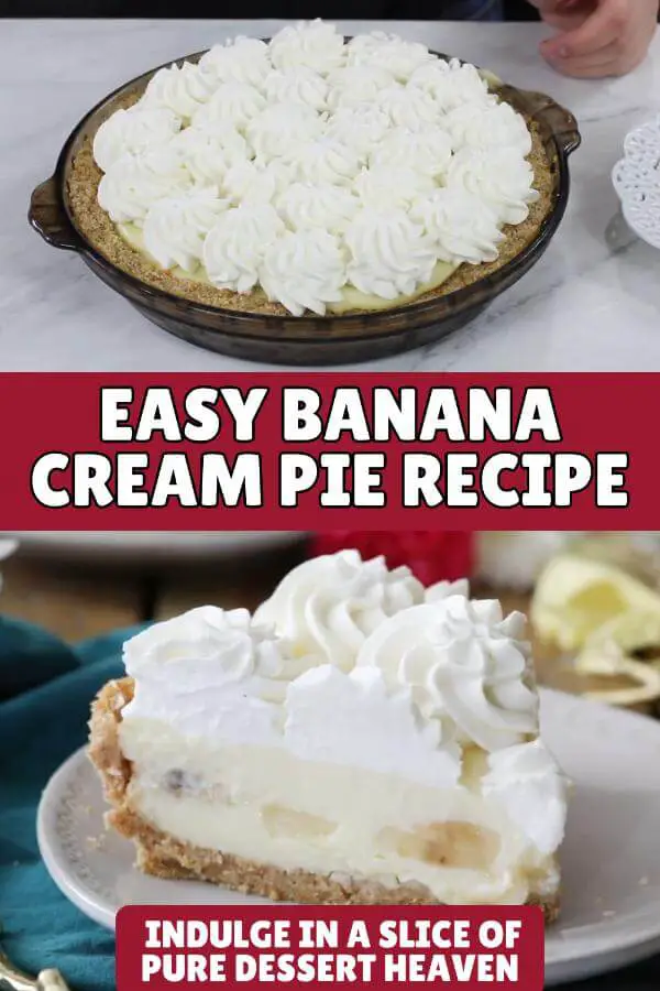 Easy Banana Cream Pie Recipe
