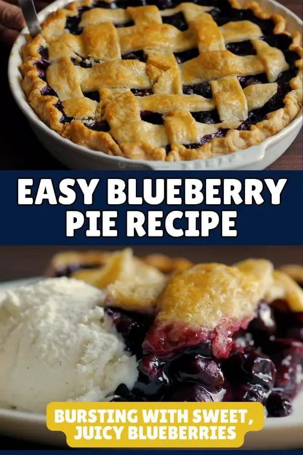 Easy Blueberry Pie Recipe