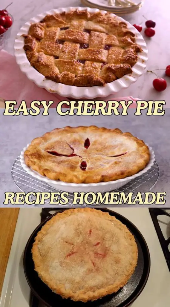 Easy Cherry Pie Recipes Homemade