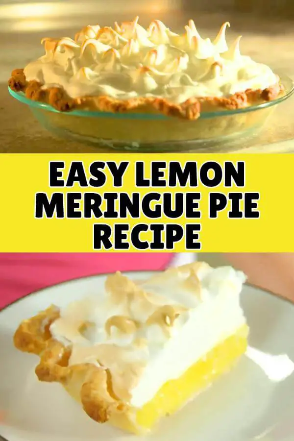 Easy Lemon Meringue Pie Recipe