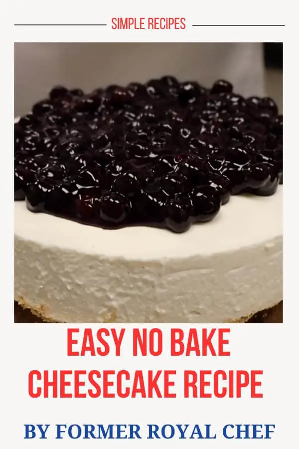 Easy No Bake Cheesecake Recipe