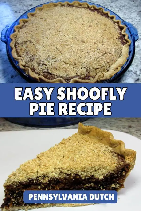 Easy Shoofly Pie Recipe Pennsylvania Dutch