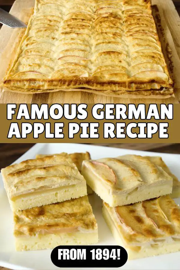 German Apple Pie Recipe