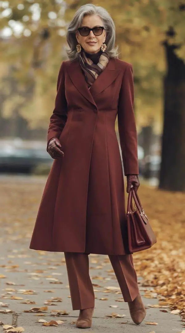 Outfits For 60 Year Old Women Winter