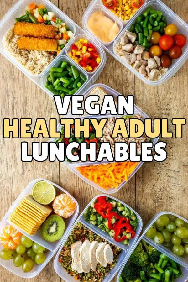 Vegan Healthy Adult Lunchables