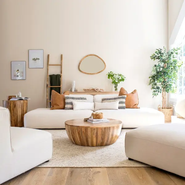 Wood Coffee Table Living Room