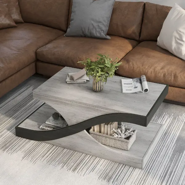 2-Shelf Coffee Table