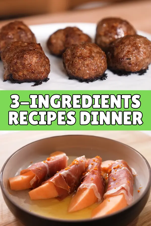 3 Ingredients Recipes For Dinner