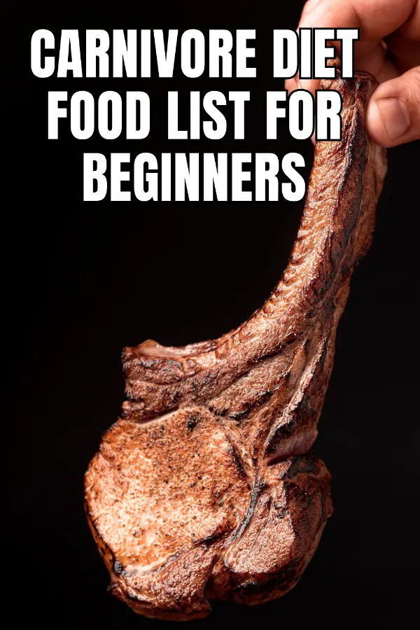 Carnivore Diet Food List For Beginners