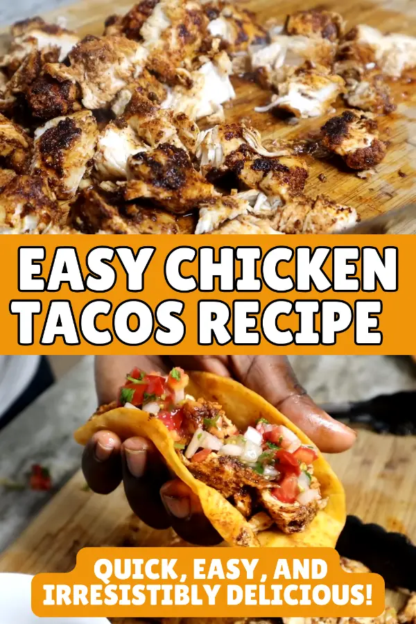 Easy Chicken Tacos Recipe, Shredded, Stovetop