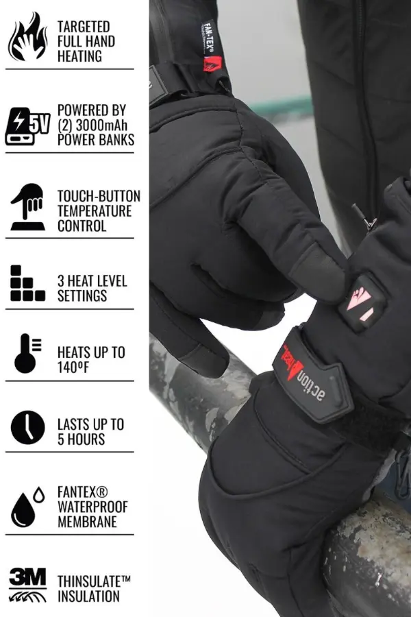 Heated Hand Gloves