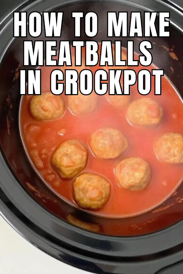 How to Make Meatballs in Crockpot