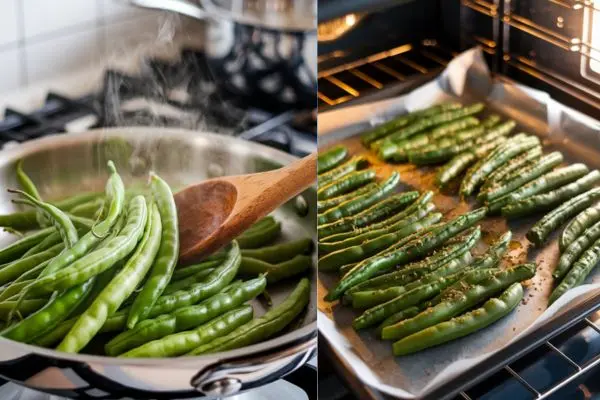 Cooking Fresh Green Beans