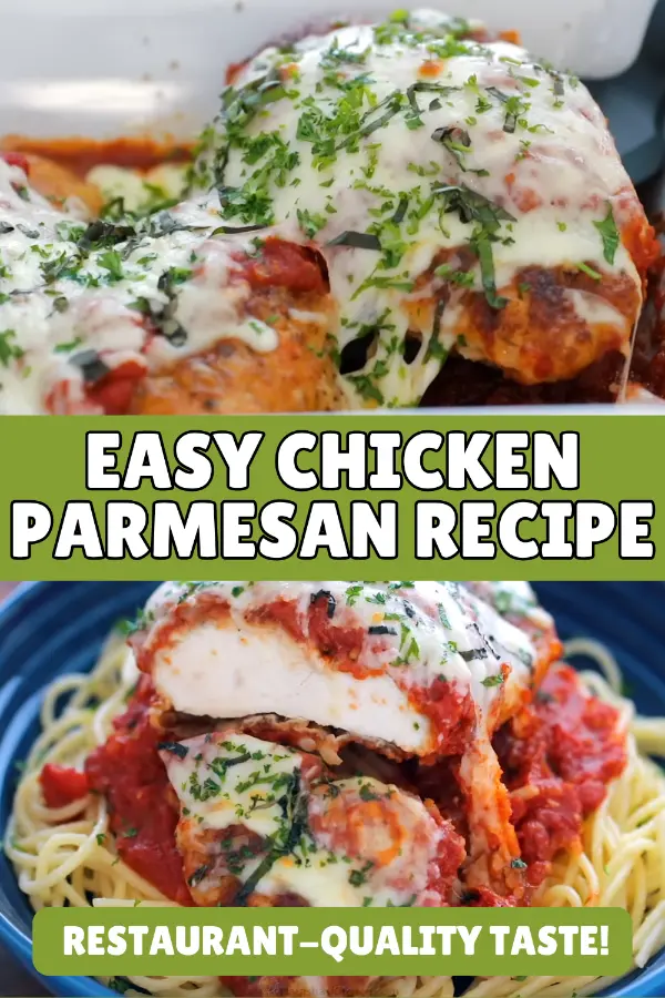 Easy Chicken Parmesan Recipe Baked