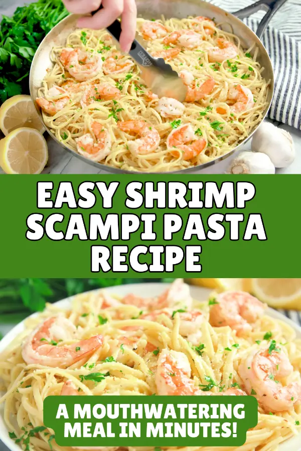 Easy Shrimp Scampi Pasta Recipe