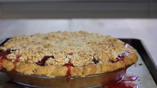 Fresh Plum Pie