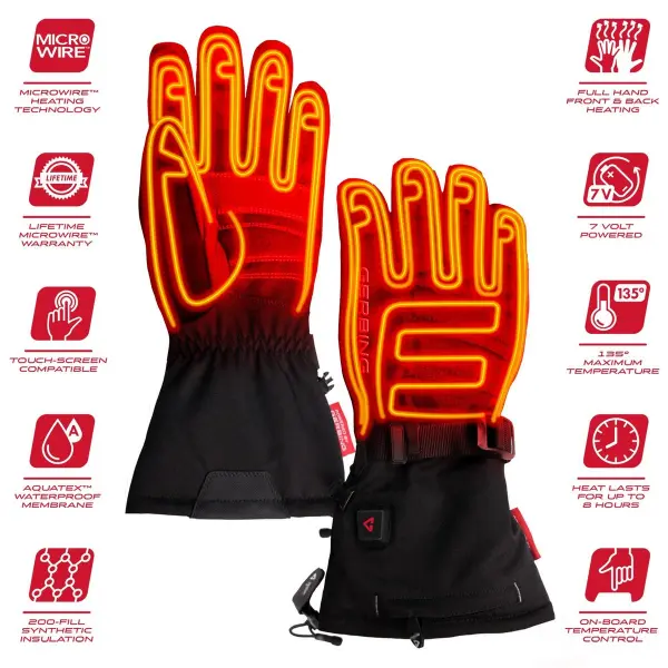 Heated Gloves Men