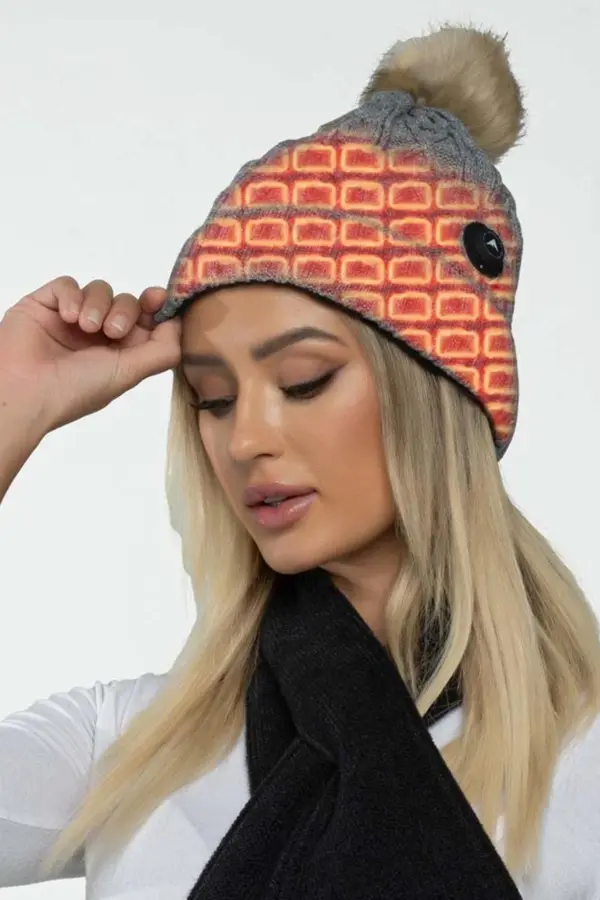 Heated Knit Beanie