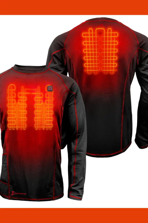 heated shirt men