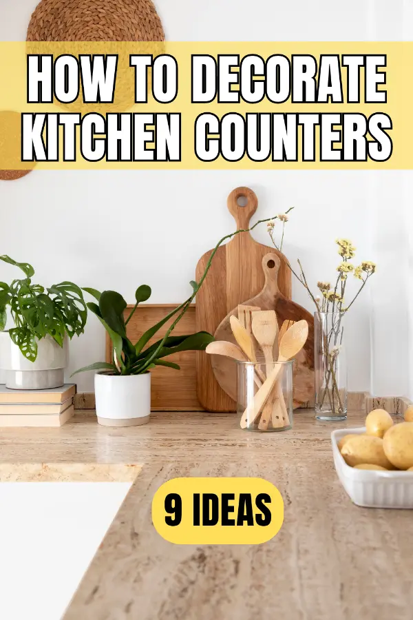How to Decorate Kitchen Counters Ideas