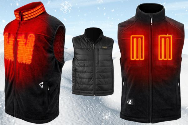 men heated vest