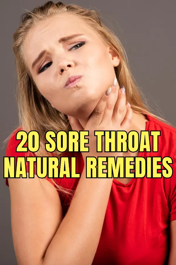 Sore Throat Natural Remedies For Adults & Kids