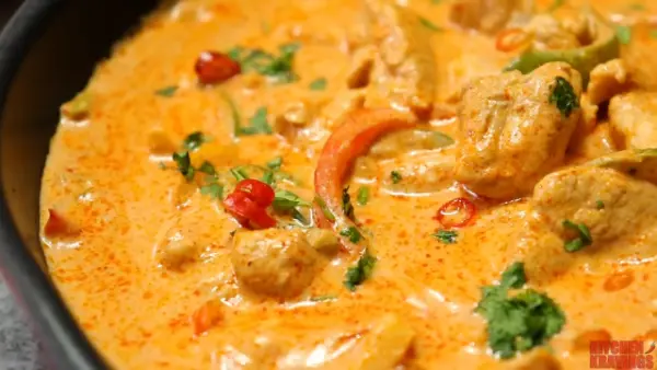 Thai Red Curry With Chicken