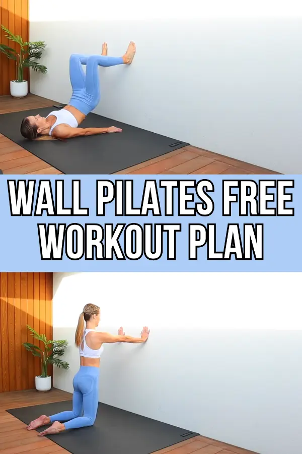 Wall Pilates Free Workout Plan