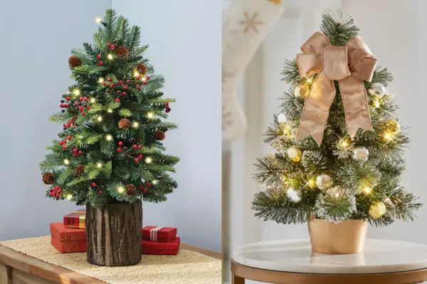 Cute Tabletop Christmas Trees